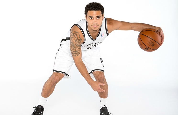 Brooklyn Nets Press Conference Photo Shoot Shane Larkin 07092015 Photo Brooklyn Nets