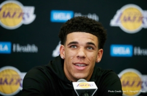 Lonzo Ball, Los Angeles Lakers. 