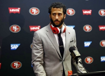 San Francisco 49ers quarterback Colin Kaepernick