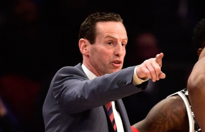  Photo: Brooklyn Nets head coach Kenny Atkinson