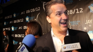 John Calipari, Head Coach, University of Kentucky, Men&#039;s Basketball, at the opening of the Barclays Center on September 28, 2012.