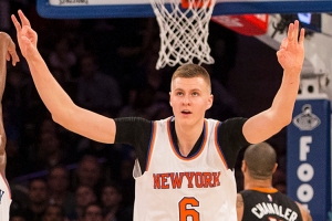 New York Knicks PF/center Kristaps Porzingis 