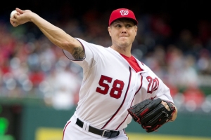 Jonathan Papelbon, relief pitcher for Washington Nationals