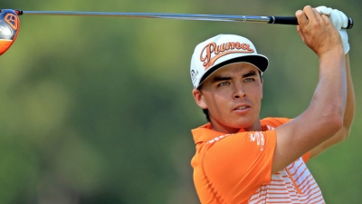 Professional golfer Rickie Fowler wins Players Championship at Sawgrass