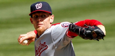 Washington Nationals pitcher Stephen Strasburg