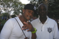 Actor Pooch Hall Pays Visit to Bensonhurst to Support Trayvon Martin Basketball Tournament