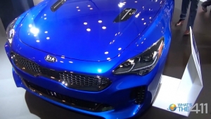 Kia Stinger at the New York International Auto Show