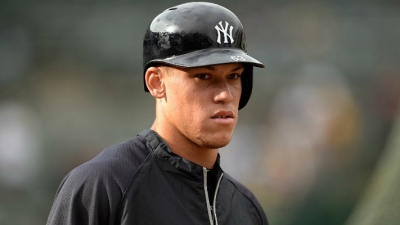 New York outfielder Aaron Judge